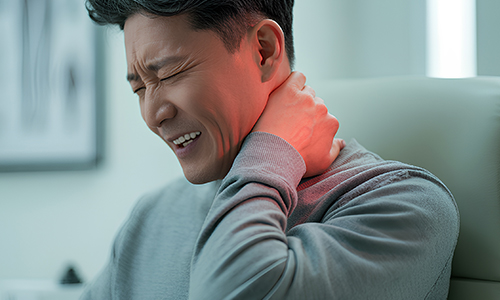 목 통증